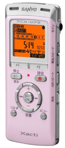 【中古】SANYO ICレコーダーICR-PS401RM(P)