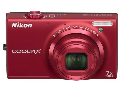【中古】Nikonデジタル写真機COOLPIX S6100 ノーブルブラック S6100BK