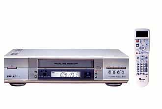 【中古】日立(HITACHI) D-VHSビデオカセットレコーダー でじたるテープナビ DT-DR1 シルバー VHS/S-VHS対応|とりま商店