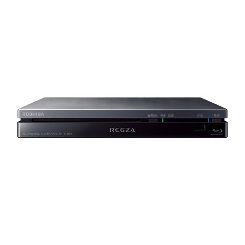 【中古】TOSHIBA REGZA ブルーレイディスクプレーヤーライター 3Dディスク再生・レグザリンクダビング対応 D-BR1｜とりま商店