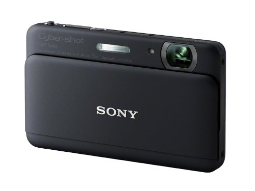【中古】SONY Cyber-Shot(サイバーショット) TX55(1620万画素CMOS/光学x5) ブラック DSC-TX55(B)