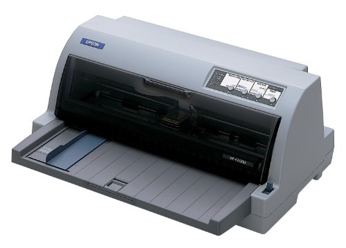 【中古】EPSON インパクトプリンター VP-F2000 USBインターフェイス搭載 24ピン 106桁 水平型 7枚複写(オリジナル+6枚) 英数330字/秒 漢字146字/秒