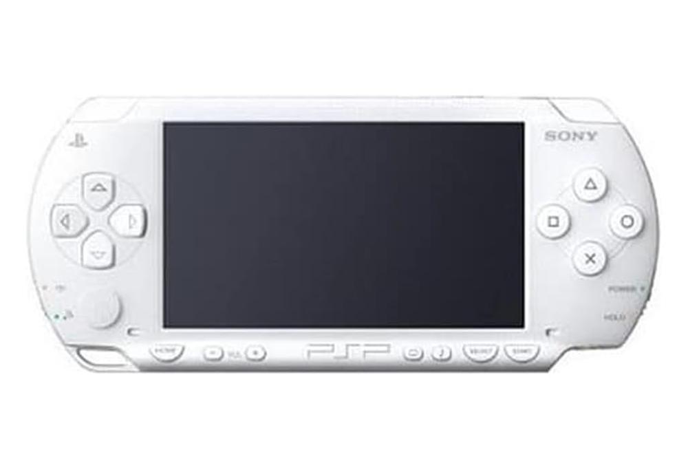 【中古】PSP「プレイステーション・ポータブル」 セラミック・ホワイト (PSP-1000CW) 【メーカー生産終了】