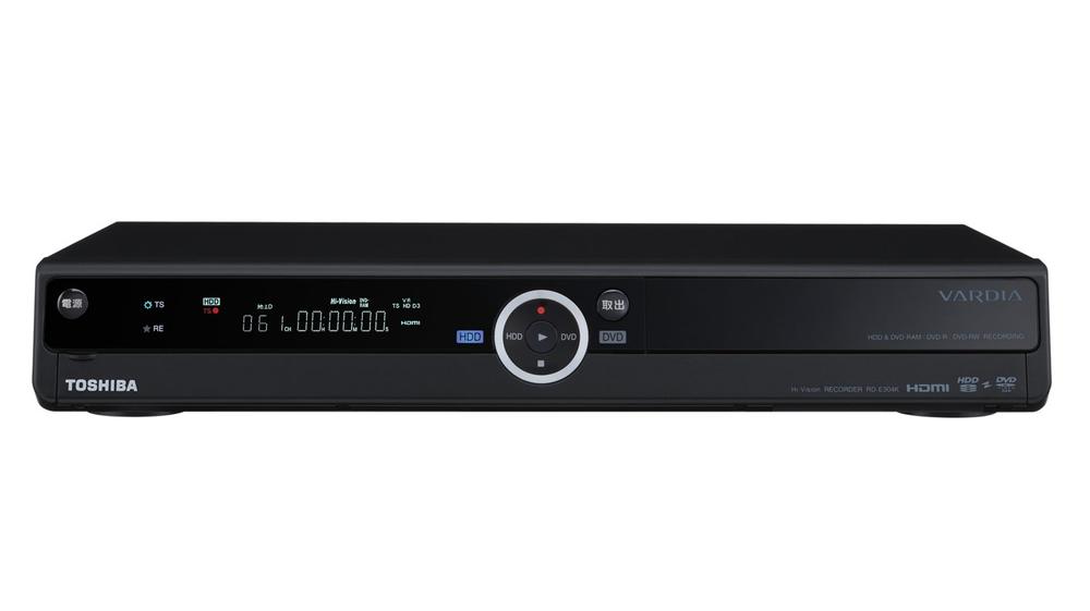 【中古】TOSHIBA VARDIA 地上・BS・110度CSデジタルラジオ受信機積み上げる高品位テレビリコーダー HDD320GB RD-E304K