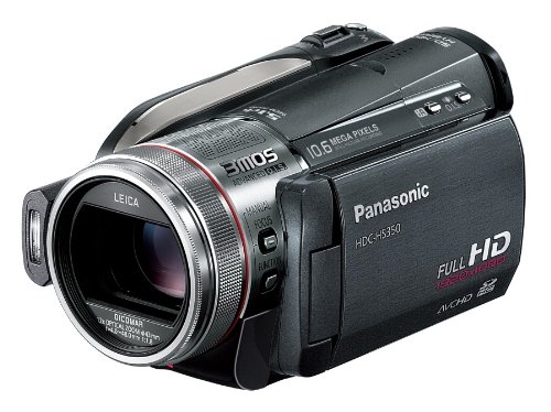 【中古】パナソニック デジタルハイビジョンビデオカメラ HS350 メタリックグレー HDC-HS350-H