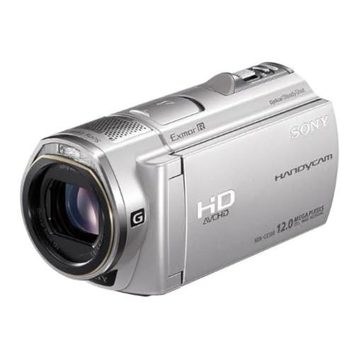 【中古】SONY デジタル固定ディスクテレビカメラリコーダー CX500V 内蔵記憶装置32GB しろがね色 HDR-CX500V/S