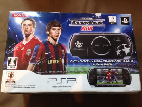【中古】PSP「プレイステーション・ポータブル」 ウイニングイレブンxUEFA CHAMPIONS LEAGUE スペシャルパック (PSP-3000XUB) 【メーカー生産終了】