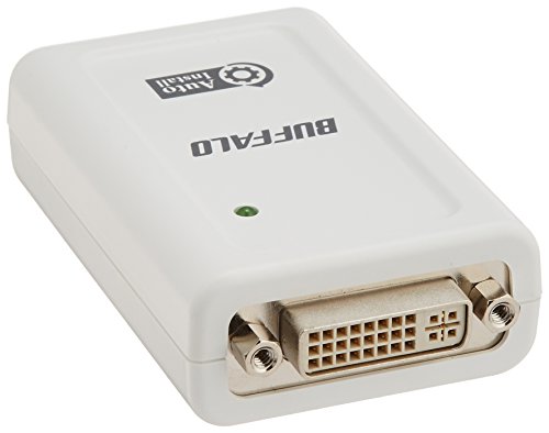 【中古】BUFFALO 解像力1920x1200相応う 見せびらかす増設アダプター GX-DVI/U2人工知能学