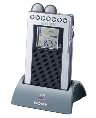 【中古】SONY FMステレオ/AMポケッタブルラジオ R433 シルバー SRF-R433/S 9,530円
