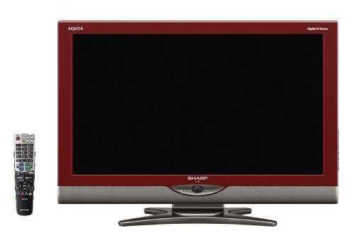 【中古】シャープ 32V型 ハイビジョン 液晶テレビ レッド AQUOS LC-32SC1-R|とりま商店