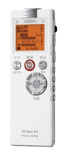 【中古】SANYO 集積回路リコーダー ICR-なおなお書き502RM(W)