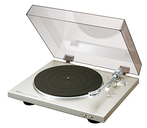 【中古】デノン Denon DP-300F アナログ 電気蓄音機 フォノイコライザー付 フルオート 薬莢属する 黒いこと DP-300FK