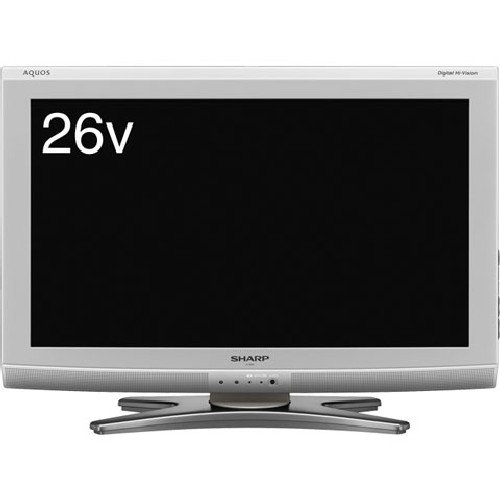 【中古】SHARP AQUOS 地上・BS・110度CSデジタル ハイビジョン液晶テレビ 32V型 シルバー LC-32E6-S