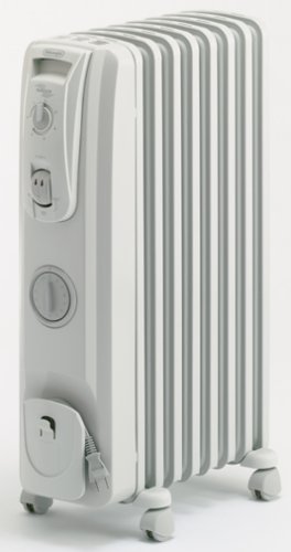 【中古】DeLonghi オイル・ラジエターヒーター L字型フラットフィン8枚 R730812TF 【3~8畳用】