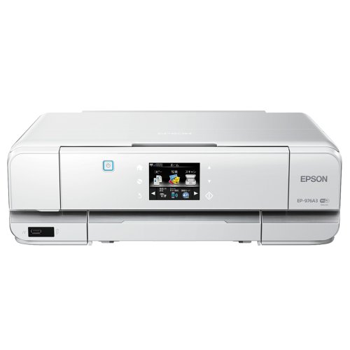 【中古】旧模範例 エプソン インクジェット練りあわせる機 Colorio EP-976A3 無線電話 有線 スマートフォンプリント Wi-Fi Direct A3