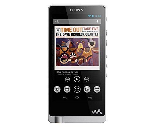【中古】SONY ウォークマン ZX続きもの 128GB ハイレゾ音源相応う Android積み上げる しろがね色 NW-ZX1/S