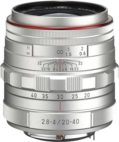 【中古】ペンタックス 固定ディスク PENTAX-DA 20-40mmF2.8-4ED Limited DC WR しろがね色 標準尺度望遠レンズ 【APS-C大きさ用】【高上品さリミテッドレンズ・アルミ削り出し上半身】【高細細たるな描き出す】【高性能