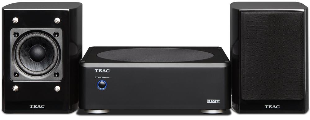 【中古】TEAC Reference 01 2.1ch金棒引き取り合わせ 黒いこと LS-WH01-B
