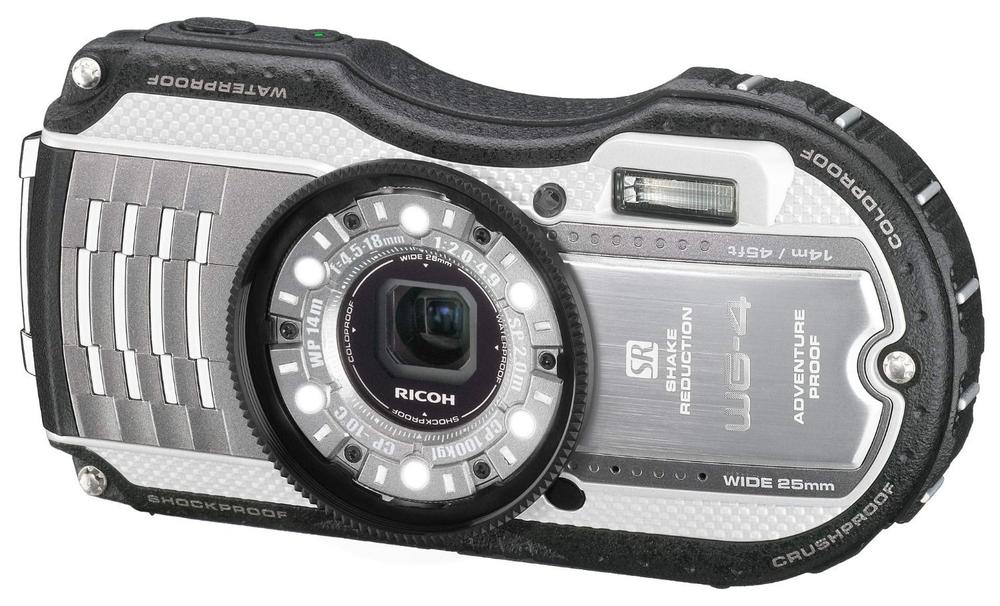【中古】RICOH 雨合羽デジタル写真機 RICOH WG-4GPS 黒いこと 雨合羽14m耐ぼうぜん自失2.0m耐寒-10度 RICOH WG-4GPSBK 08543