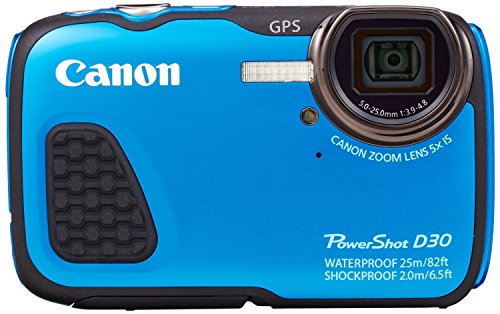【中古】Canon デジタル写真機 Power Shot D30 光学5倍望遠レンズ 青み PSD30
