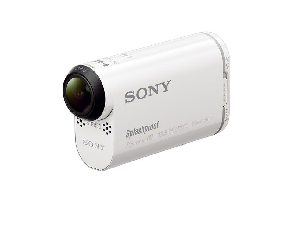 【中古】SONY ビデオカメラ アクションカム AS100V ウォータープルーフケース付 HDR-AS100V｜とりま商店