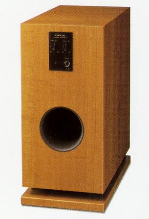 【中古】ONKYO SL-307  アンプリファイアー内蔵サブウーファー