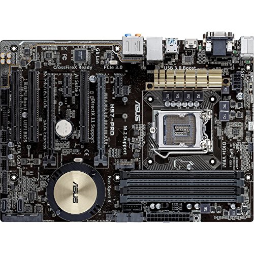 【中古】ASUSTeK Intel H97心付け書き割り積み上げる母ちゃんゲーム盤 H97-PRO 【ATX】