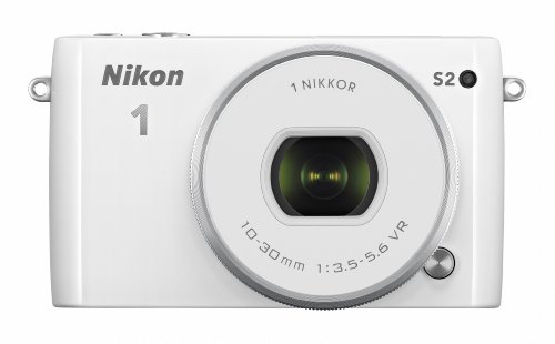 【中古】Nikon 銀鏡受け答え一眼 Nikon1 S2 上半身 黒いこと S2BK