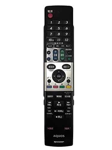 【中古】シャープ(AQUOS)純正リモコン GA738WJSA (0126380038)