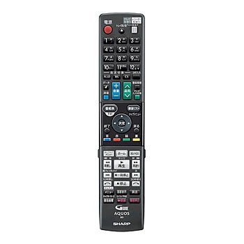 【中古】シャープ ブルーレイディスクレコーダー用リモコン RRMCGB112WJPA(0046380261)