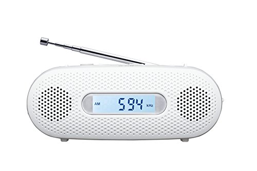 【中古】パナソニック FM/AM 2バンドレシーバー 手回し充電ラジオ ピンク RF-TJ10-P