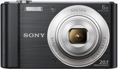 【中古】SONY(ソニー) デジタル写真機 Cyber-shot W810 光学6倍 黒いこと DSC-W810-B