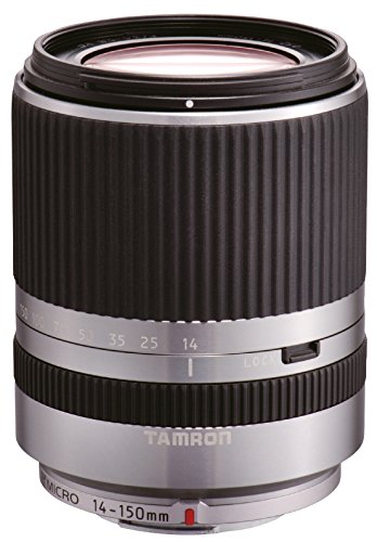 【中古】TAMRON 高倍率望遠レンズ 14-150粍 F3.5-5.8 DiIII マイクロフォーサーズ用 鏡鑑レスカメラ マイクロフォーサーズ専用 黒いこと C001F-BLACK
