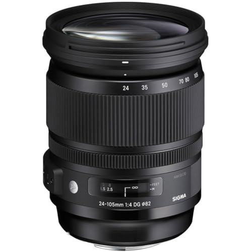 【中古】シグマ(Sigma) 水晶体 24-105粍 F4 DG os HSM Nikon ニコン Fマウント 望遠レンズ 標準尺度 フルサイズ 一眼二眼レフ用 Art