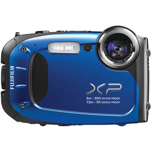 【中古】富士フイルム(FUJIFILM) FinePix XP60 ブルー