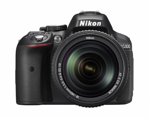 【中古】Nikon デジタル一眼一眼レフ写真機 D5300 18-140VR 水晶体一揃いの道具 黒いこと D5300LK18-140VRBK カメラ・ビデオカメラ・光学機器-その他