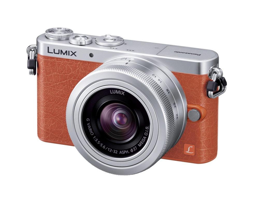 【中古】パナソニック デジタル一眼写真機 ルミックス GM1 水晶体一揃いの道具 標準尺度望遠レンズ嘱する 白いこと DMC-GM1K-W