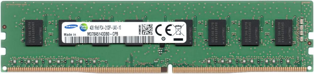 【中古】【4GB】 Samsung/サムスン純正 デスクトップ用 DDR4 2133MHz(PC4-17000) 288Pin UDIMM non-ECC バルク M378A5143DB0-CPB