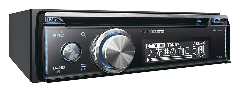 【中古】カロッツェリア(草わけ) 鉄道車両オーディオ DEH-7100 1DIN CD/USB/Bluetooth
