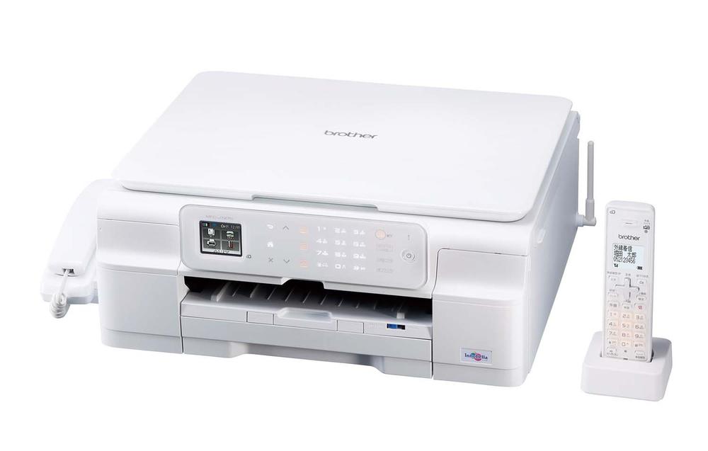 【中古】brother A4インクジェット印刷機練り合わせる機/FAX/10/12ipm/無線電話ローカルエリアネットワーク/デジタル子機1台 MFC-J727D
