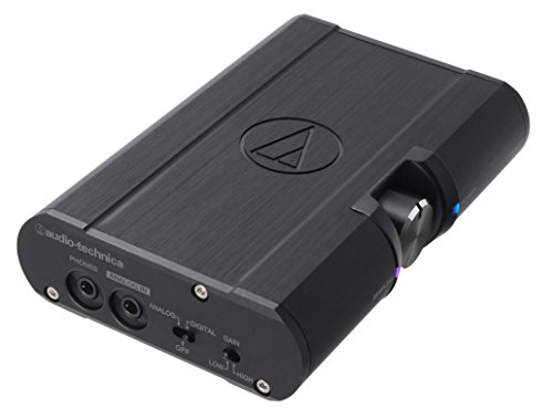 【中古】audio-technica ポータブルヘッドホンアンプ ハイレゾ音源相応う AT-PHA100