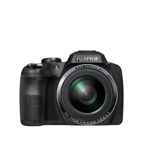 【中古】FUJIFILM デジタル写真機 1620万絵素 望遠レンズ光学50倍 黒いこと FX-SL1000