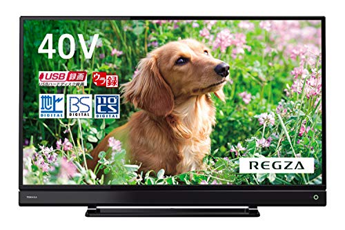 【中古】東芝 40V型 地上･BS･110度CSデジタル フルハイビジョンLED液晶テレビ(別売USB HDD録画対応) REGZA 40S21