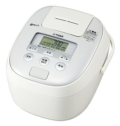 【中古】虎 炊飯器 5.5合 IH 白いこと 炊きたて 炊飯 ジャー JPE-B100-W Tiger