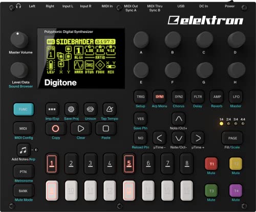 【中古】elektron Digitone ポリフォニックデジタルシンセサイザー エレクトロン｜とりま商店