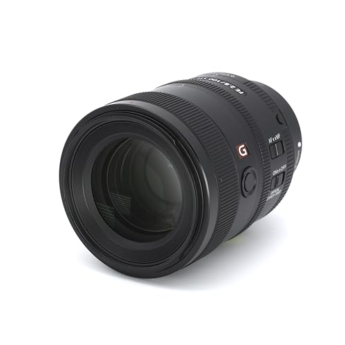 【中古】SONY(ソニー) 望遠単焦点レンズ フルサイズ FE 100mm F2.8 STF GM OSS G Master デジタル一眼カメラα[Eマウント]用 純正レンズ SEL100F28GM