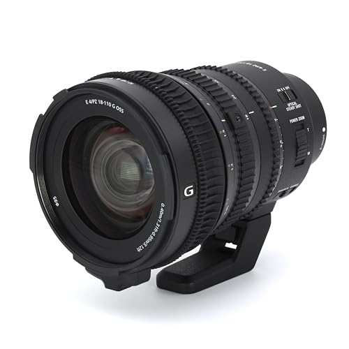 【中古】SONY(ソニー) 標準尺度望遠レンズ APS-C E PZ 18-110粍 F4 G OSS G水晶体 デジタル一眼写真機α[Eマウント]用 完全無欠水晶体 SELP18110G