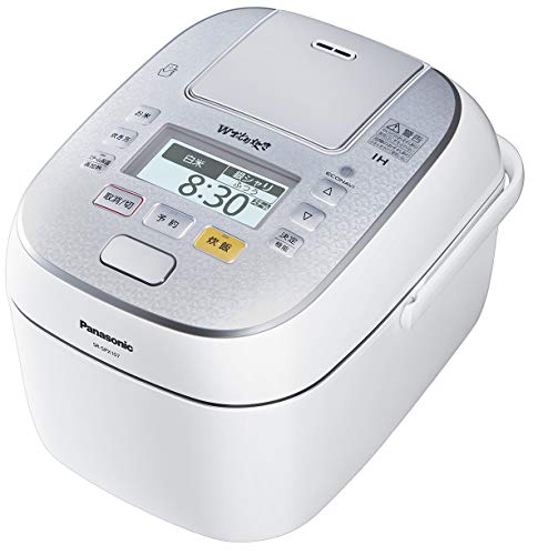 【中古】パナソニック 炊飯器 5.5合 剪断応力IH式 Wおどり炊き 頬べに黒いこと SR-SPX107-RK
