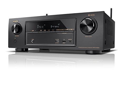【中古】Denon AV受信システム 7.2ch Dolby Atmos/DTS:X/HEOS役立つこと積み上げる エントリー社会階級 黒いこと AVR-X1400H-K