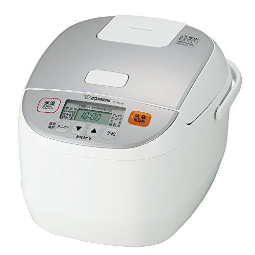【中古】象印 炊飯器 5.5合 パソコン式 限り炊き 白いこと NL-DA10-WA